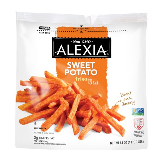 Alexia All Natural Sweet Potato Fries with Sea Salt, 64 oz.