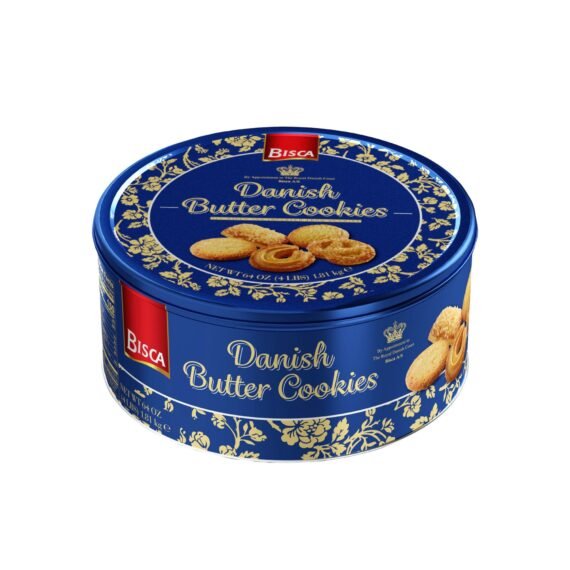 Bisca Danish Butter Cookies, 64 oz.