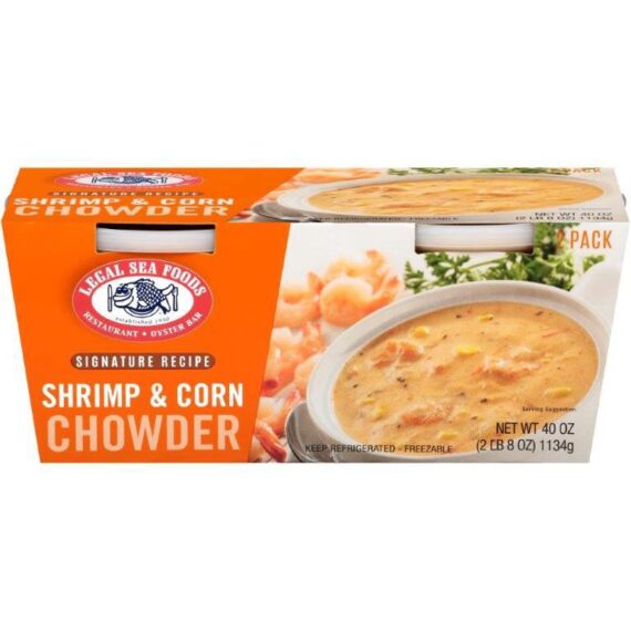 Legal Sea Foods Shrimp and Corn Chowder, 2 pk./20 oz.