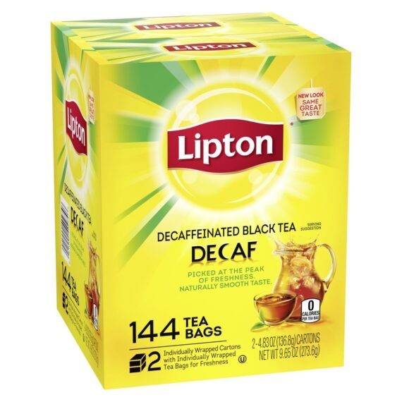 Lipton Decaffeinated Tea Bags, 144 pk.
