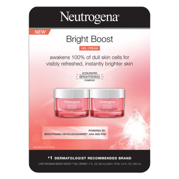 Neutrogena Bright Boost Face Cream, 2 ct.