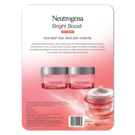 Neutrogena Bright Boost Face Cream, 2 ct.