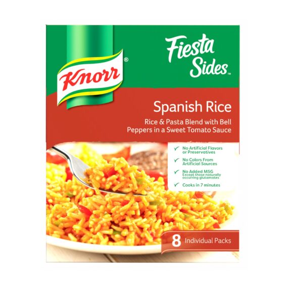 Knorr Fiesta Sides Spanish Rice, 8 ct./5.6 oz