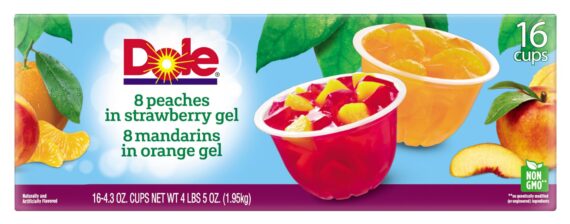 Dole Fruit in Gel Cups Variety Pack, 16 pk./4.3 oz.