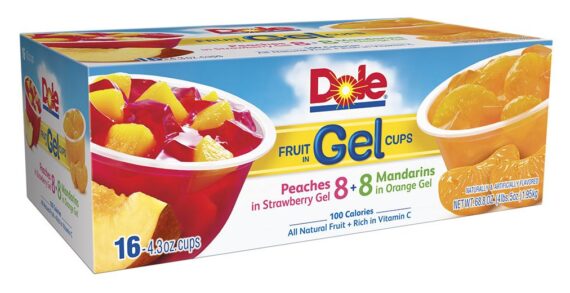 Dole Fruit in Gel Cups Variety Pack, 16 pk./4.3 oz.