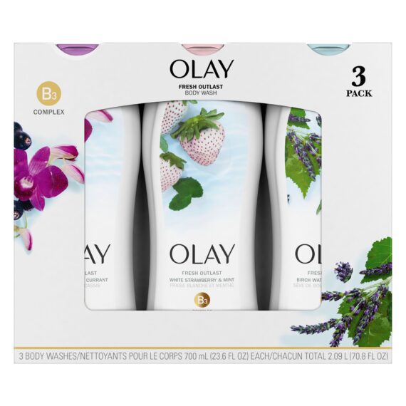 Olay Fresh Outlast Body Wash Triple Pack, 3 ct.