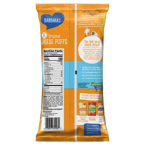 Barbara's Original Cheese Puffs, 16 oz.