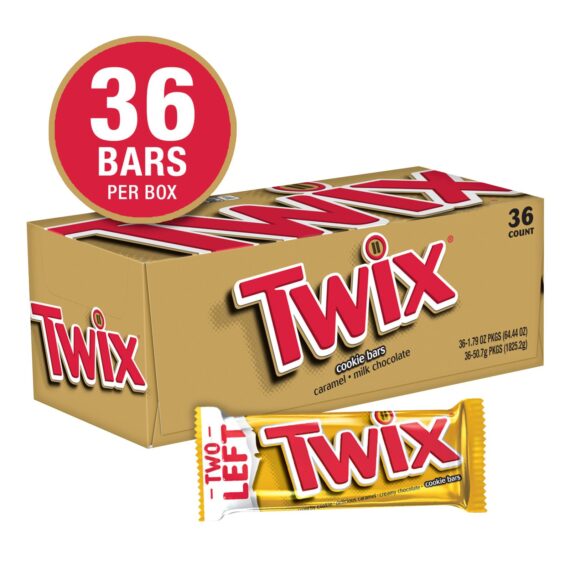 Twix Single Cookie Bars, 36 ct.