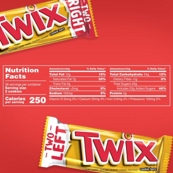 Twix Single Cookie Bars, 36 ct.