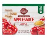 Wellsley Farms Unsweetened Applesauce Cups, 36 ct.