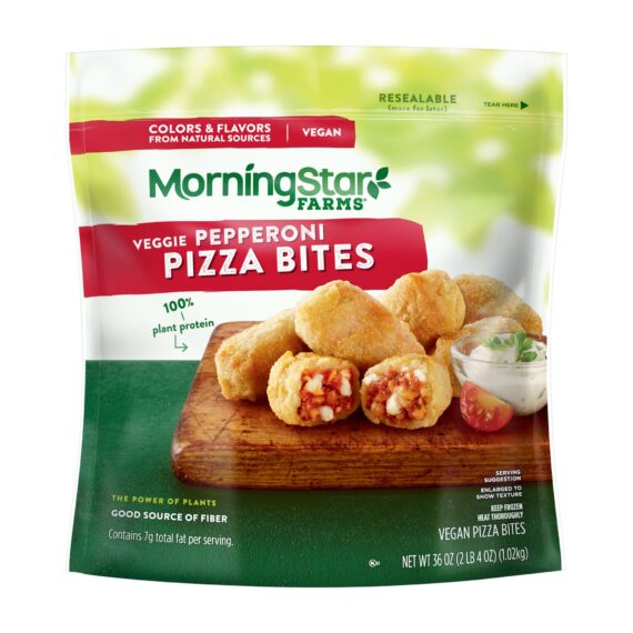 MorningStar Farms Veggie Pepperoni Pizza Bites, 36 oz.