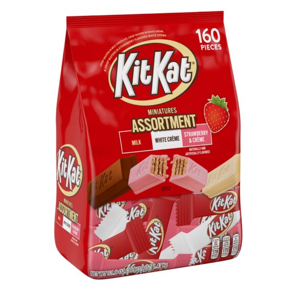 Kit Kat Miniatures Assortment Stand Up Bag, 51.9 oz.