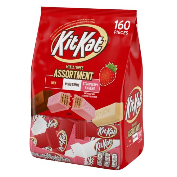 Kit Kat Miniatures Assortment Stand Up Bag, 51.9 oz.