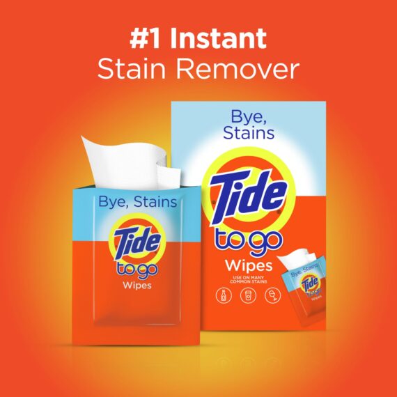 Tide To Go Instant Stain Remover Wipes, 40 ct.