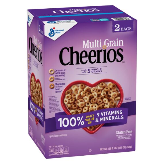 Cheerios Multi Grain Cereal, 2 ct.