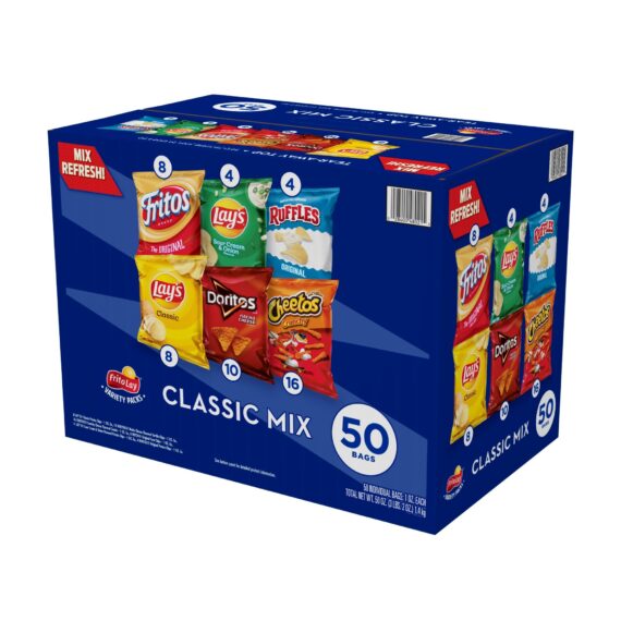 Frito-Lay Classic Mix Variety Pack, 50 ct.