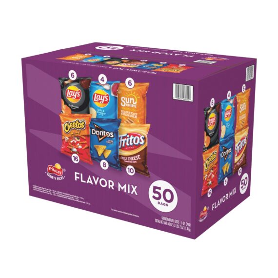 Frito-Lay Flavor Mix Variety Pack, 50 ct.