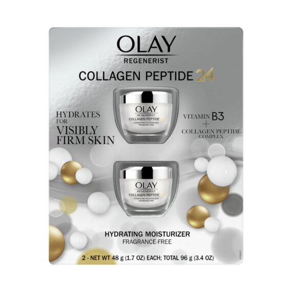 Olay Regenerist Collagen Peptide 24 Face Moisturizer, 2 ct.