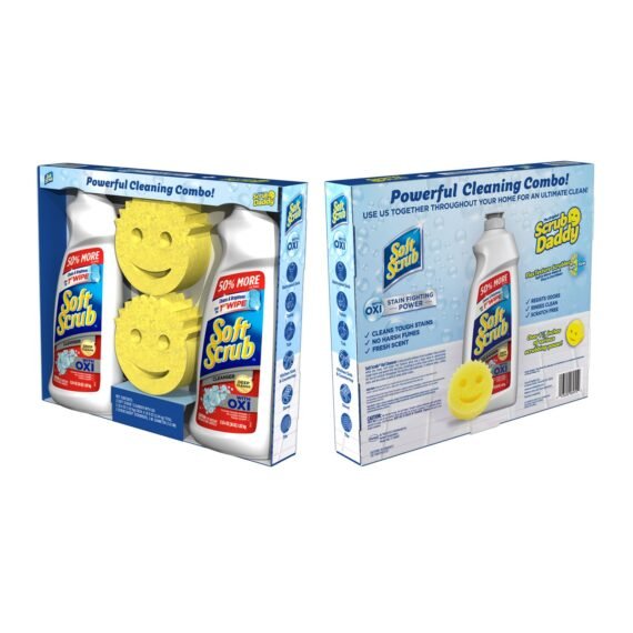 Soft Scrub Multi-Purpose Cleanser with Oxi Value Pack, 4 ct.