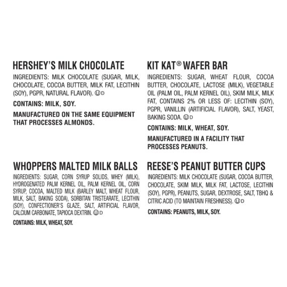 Hershey's Factory Favorites Assortment, 155 ct.