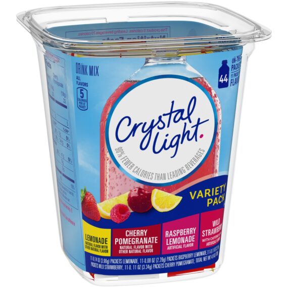 Crystal Light Powdered Drink Mix Variety Pack, 60 ct.