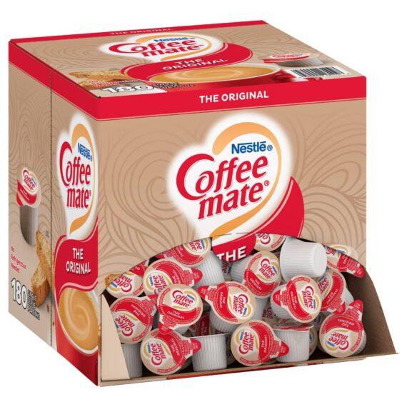 Nestle Coffee-mate Original Flavor Coffee Creamer Singles, 180 ct./0.375 fl. oz.