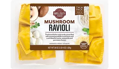 Wellsley Farms Mushroom Ravioli, 32 oz.