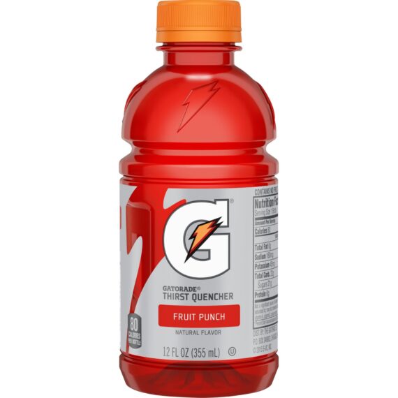 Gatorade Rainbow Fruit Punch Lemon Orange Variety, 28 Pk. 12 Fl. Oz 