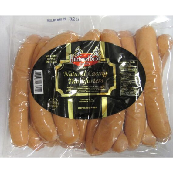 Hummel Bros. Natural-Casing Franks, 2.5 lbs.