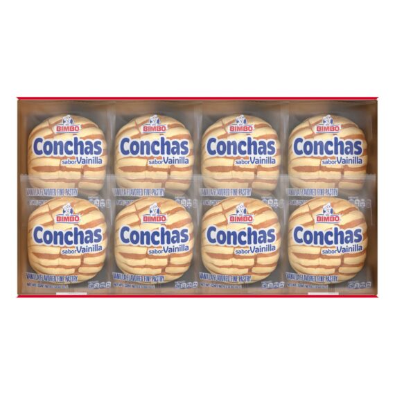 Bimbo Conchas Fine Soft Filled Pastry, 8 ct./14 oz.