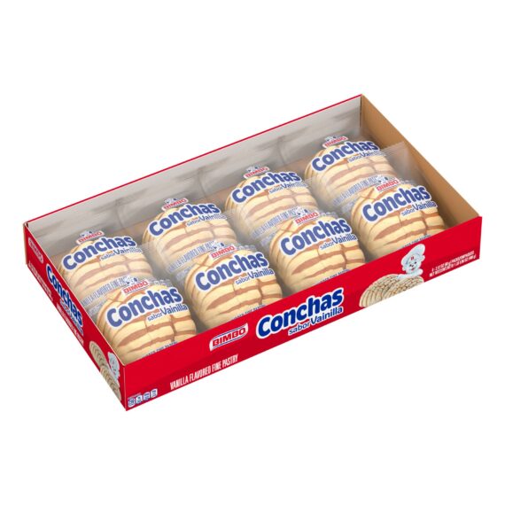 Bimbo Conchas Fine Soft Filled Pastry, 8 ct./14 oz.