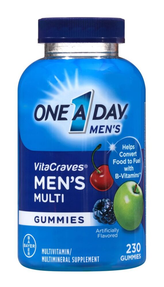 One A Day Men's VitaCraves Multivitamin Gummies, 230 ct.