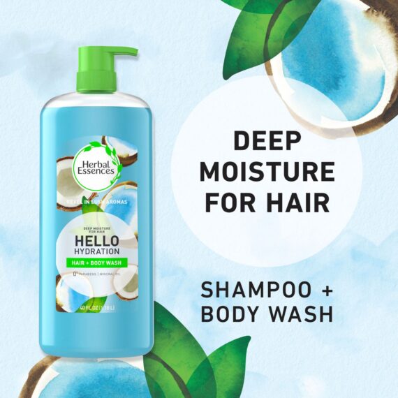 Herbal Essences Hello Hydration Shampoo and Body Wash, 29 oz.