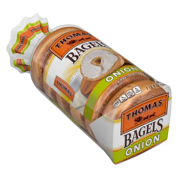 Thomas' Onion Bagels, 6 ct.