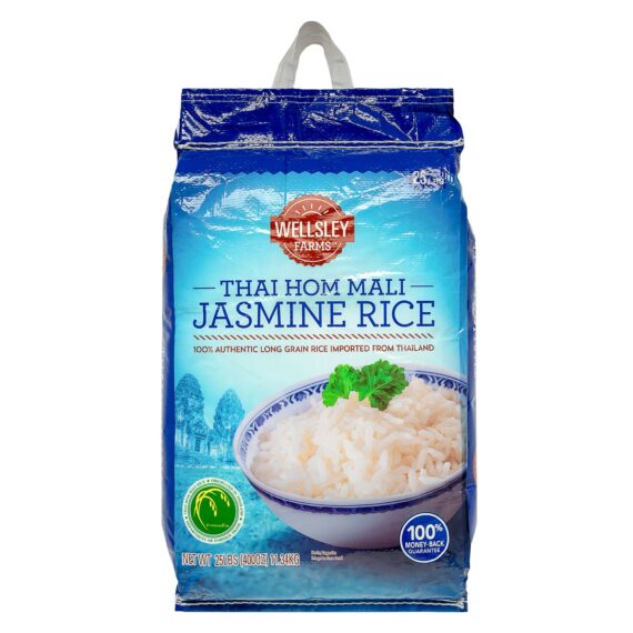 Wellsley Farms Thai Hom Mali Jasmine Rice, 25 lb.