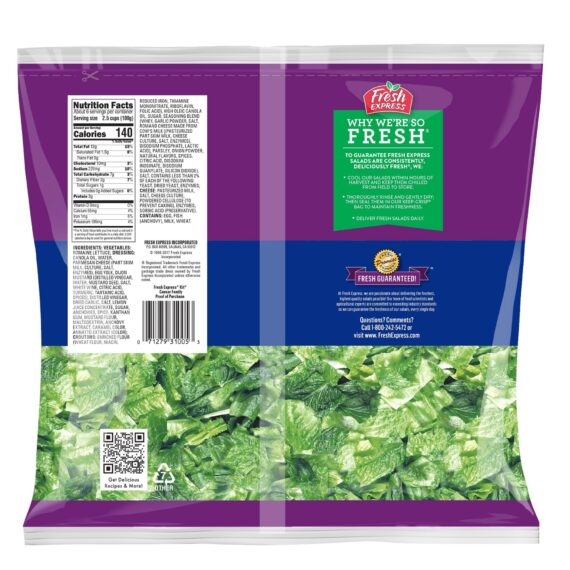 Fresh Express Caesar Salad Kit, 196 oz.