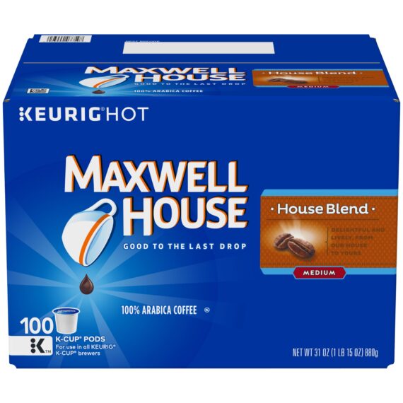 Maxwell House House Blend K-Cup Packs, 100 ct.