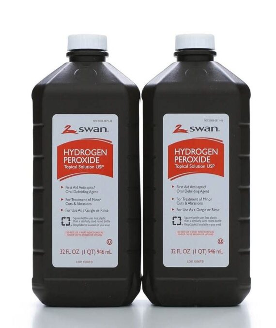 Swan Hydrogen Peroxide, 32 oz., 2 ct.