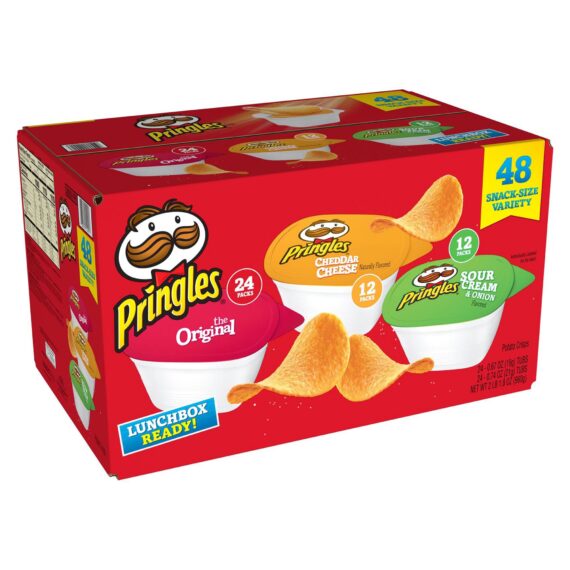 Pringles Snack Stacks Variety Pack, 48 ct.