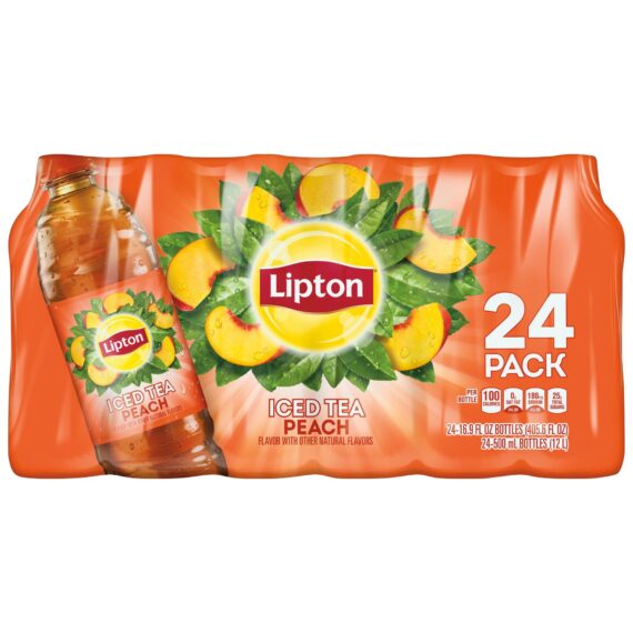 Lipton Peach Iced Tea, 24 pk./16.9 oz.