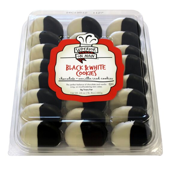 Superior Black and White Cookie, 24 oz.