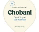 Chobani Non-Fat Plain Greek Yogurt, 40 oz.
