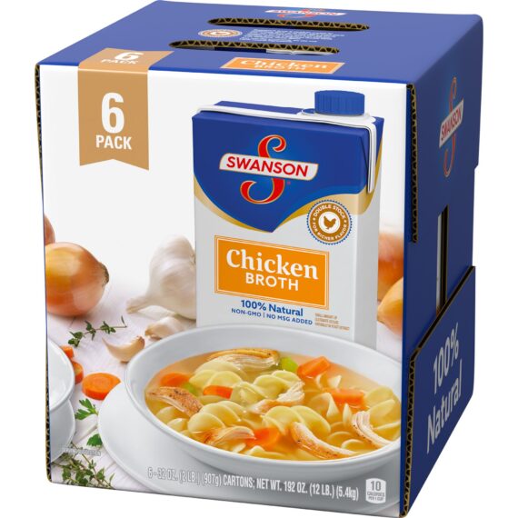 Swanson Chicken Broth, 6 pk./32 oz.