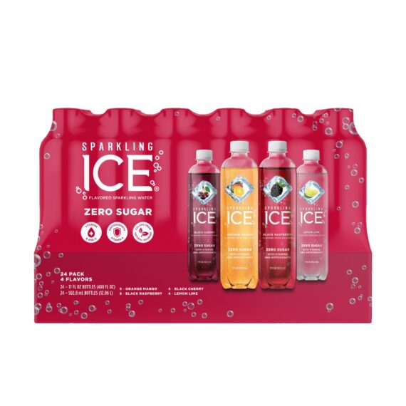 Sparkling Ice Fruit Frenzy Variety Pack, 24 pk.