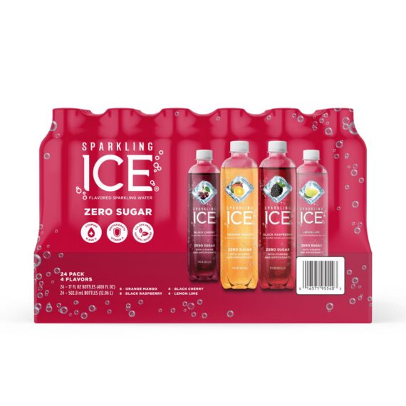 Sparkling Ice Fruit Frenzy Variety Pack, 24 pk.