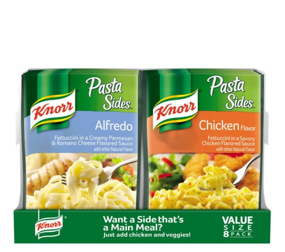 Knorr Alfredo and Chicken Pasta Sides, 8 ct./4.4 oz.