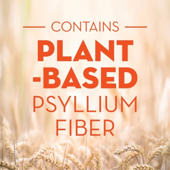 Metamucil Fiber, 4-in-1 Psyllium Fiber with No Sugar, Orange Smooth Flavored Drink, 260 Servings
