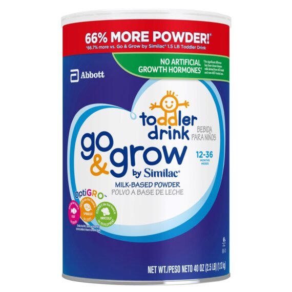 Go & Grow by Similac Toddler Drink Powder, 40 oz.