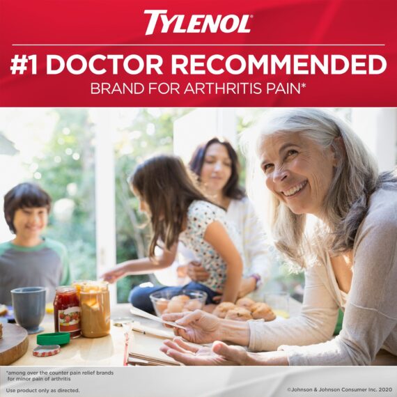 Tylenol Rapid Release Gels, Fever Reducer and Pain Reliever, 500 mg, 290 ct.