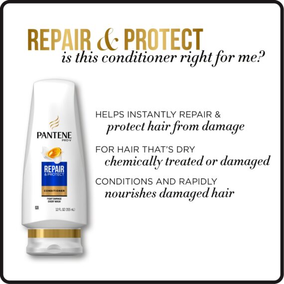 Pantene Pro-V Repair and Protect Conditioner, 38.2 fl. oz.